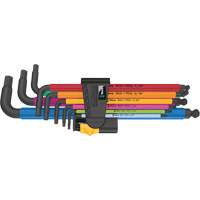 Jeu de cl&eacute;s m&acirc;les 950/9 Hex-Plus multicolore, 9 mcx, Imp&eacute;rial St. Lawrence Industrial & Safety Supply