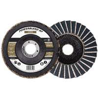 Disque &agrave; lamelles POWERBLEND NF, 4-1/2" x 7/8", Type 29, Grain Z60, Alumine de zirconium St. Lawrence Industrial & Safety Supply