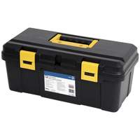 Coffre &agrave; outils portatif en plastique JPTB-19, 19" la x 9" p x 8" h, Noir St. Lawrence Industrial & Safety Supply
