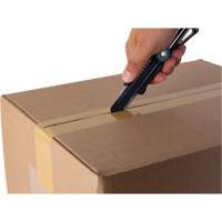 Couteau professionnel de 18 mm avec verrouillage &agrave; cliquet, Acier inoxydable, Robuste, Prise en Plastique St. Lawrence Industrial & Safety Supply