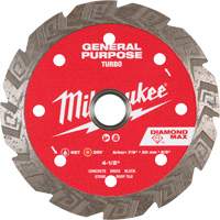 DIAMOND MAX Turbo General Purpose Diamond Blade St. Lawrence Industrial & Safety Supply