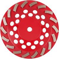 Meule boisseau diamant&eacute;e &agrave; 18 segments Turbo DIAMOND MAX St. Lawrence Industrial & Safety Supply