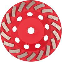 Meule boisseau diamant&eacute;e &agrave; 18 segments Turbo DIAMOND MAX St. Lawrence Industrial & Safety Supply
