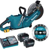 Tronçonneuse &agrave; meule &eacute;lectrique 40?V?max XGT sans balais avec trousse de batteries 8,0?Ah , 9", 40 V St. Lawrence Industrial & Safety Supply