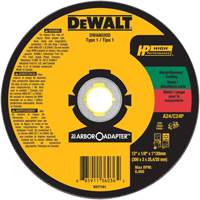 Meule &agrave; tronçonner haute performance pour scies circulaires, 12" x Arbre de 1/8", Oxyde d'aluminium St. Lawrence Industrial & Safety Supply