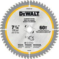 Lame circulaire en acier avec pointes en carbure de tungst&egrave;ne, 7-1/4", 60 dents, Pour Non ferre St. Lawrence Industrial & Safety Supply