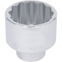 Douille chrom&eacute;e, 50 mm, Prise 1", 12 pans St. Lawrence Industrial & Safety Supply