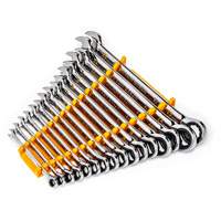 90-Tooth 12 Point Wrench Set, Ratcheting Combination, 16 Pieces, Metric St. Lawrence Industrial & Safety Supply