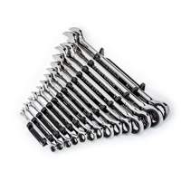 90-Tooth 12 Point SAE Wrench Set, Ratcheting Combination, 14 Pieces, Imperial St. Lawrence Industrial & Safety Supply