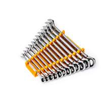 90-Tooth 12 Point Wrench Set, Ratcheting Combination, 12 Pieces, Metric St. Lawrence Industrial & Safety Supply