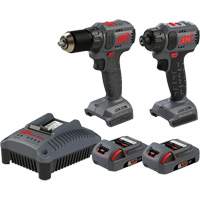 Ensemble d'outils compacts sans fil perceuse & tournevis, Lithium-ion, 20 V St. Lawrence Industrial & Safety Supply