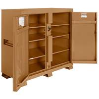 Armoire de chantier mod&egrave;le 139 avec cadenas, Acier, 59,4 pi³, Havane St. Lawrence Industrial & Safety Supply