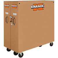 Armoire pliant sur roulettes mod&egrave;le 100 avec cadenas St. Lawrence Industrial & Safety Supply