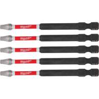 SHOCKWAVE Impact Recess Power Bits, Square, 2 Tip, 3-1/2" Length St. Lawrence Industrial & Safety Supply