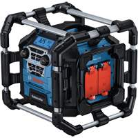 Radio de chantier avec Bluetooth 5.0 et station dalimentation, Lithium-ion, 18 V St. Lawrence Industrial & Safety Supply