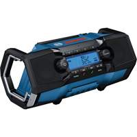 Radio de chantier compacte avec Bluetooth 5.0, Lithium-ion, 18 V St. Lawrence Industrial & Safety Supply