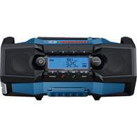 Radio de chantier compacte avec Bluetooth 5.0, Lithium-ion, 18 V St. Lawrence Industrial & Safety Supply