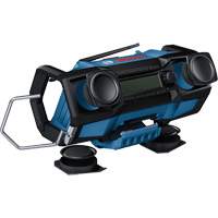 Radio de chantier compacte avec Bluetooth 5.0, Lithium-ion, 18 V St. Lawrence Industrial & Safety Supply