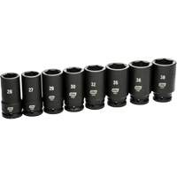 Jeu de douilles SAE &agrave; 6 pans, 8 Mcx, Chocs, Prise de 3/4", Profond St. Lawrence Industrial & Safety Supply