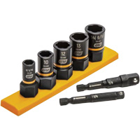 Jeu de douilles d'extraction m&eacute;trique Bolt Biter, 7 Mcx, Chocs, Prise de 1/4"/3/8" St. Lawrence Industrial & Safety Supply