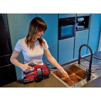 TE-DA 18/760 Li 18V Cordless Drain Auger (Tool Only), Powered, 25' Cable Length, 1/4" Cable Diameter St. Lawrence Industrial & Safety Supply