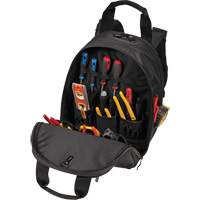 Sacs &agrave; dos Phantom pour outils &agrave; 36 poches, 11" lo x 14-1/2" la, Noir, Balistique/Polyester St. Lawrence Industrial & Safety Supply