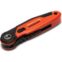Couteau utilitaire pliant, 1" lame, lame en Acier, poign&eacute;e en Aluminium St. Lawrence Industrial & Safety Supply