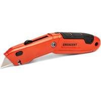 Retractable Knife, Steel, Aluminum Handle St. Lawrence Industrial & Safety Supply