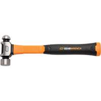 Ball Pein Hammer, 16 oz. Head Weight, Plain/Polished Face, Fibreglass Handle St. Lawrence Industrial & Safety Supply