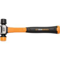 Soft Face Hammer, 16 oz. Head Weight, Plain Face, Solid Steel Handle, 12-1/4" L St. Lawrence Industrial & Safety Supply