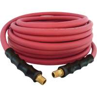 MAXPRO Rubber Hose, Air/Water, EPDM Rubber/Polyester, 3/8" dia. x 50', 300 psi, 1/4 NPT St. Lawrence Industrial & Safety Supply