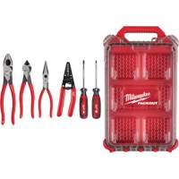 Ensemble de pinces &agrave; prise gain&eacute;e, pince &agrave; d&eacute;nuder et tournevis &agrave; prise coussin&eacute;e avec organisateur PACKOUT St. Lawrence Industrial & Safety Supply