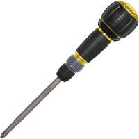 Tournevis &agrave; cliquet Fastbit Tru-Grip, embouts Phillips et &agrave; fente, 8-1/2" lo, Prise Plastique/Coussin&eacute;e St. Lawrence Industrial & Safety Supply