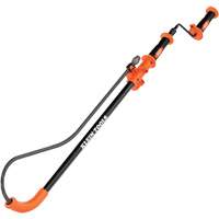 D&eacute;gorgeoir en acier pour toilette, Manuel, 3' Longueur du c&acirc;ble, 1/2" Diam&egrave;tre du c&acirc;ble St. Lawrence Industrial & Safety Supply