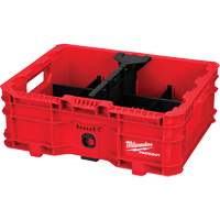 PACKOUT Low-Profile Crate, 15" x 18-5/8" x 6-5/8", Black/Red St. Lawrence Industrial & Safety Supply