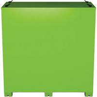 Armoire de rangement d'&eacute;PI sur place, Acier, Vert lime haute visibilit&eacute; St. Lawrence Industrial & Safety Supply