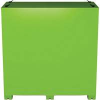Armoire ventil&eacute;e pour le rangement d'&eacute;PI sur place, Acier, Vert lime haute visibilit&eacute; St. Lawrence Industrial & Safety Supply