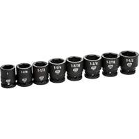 6-Point SAE Socket Set, 8 Pcs, Impact, 3/4" Drive Size St. Lawrence Industrial & Safety Supply