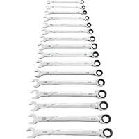 120XP Universal Spline XL Wrench Set, Ratcheting Combination, 16 Pieces, Metric St. Lawrence Industrial & Safety Supply