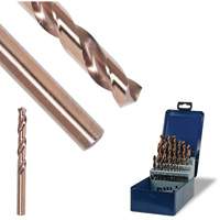 Foret de s&eacute;rie courte &agrave; diam&egrave;tres num&eacute;rot&eacute;s SST+, Acier rapide, #1, 3-11/16" lo, 2-1/4" Cannelure, 135° Angle St. Lawrence Industrial & Safety Supply