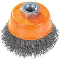 Crimped Wire Cup Brush with Ring St. Lawrence Industrial & Safety Supply