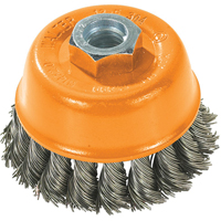 Brosse-boisseau, 3" dia. x 5/8"-11 arbre St. Lawrence Industrial & Safety Supply
