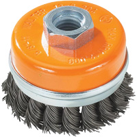 Brosse &agrave; fils nou&eacute;s torsad&eacute;s, 5" dia. x 5/8"-11 arbre St. Lawrence Industrial & Safety Supply
