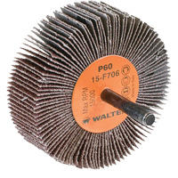 Disques &agrave; lamelles - Meules &agrave; lamelles Coolcut, Oxyde d'aluminium, Grain 60, 3" x 1" x 1/4" St. Lawrence Industrial & Safety Supply