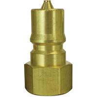 Bouchon pour raccord hydraulique rapide, 3/8" dia., Laiton St. Lawrence Industrial & Safety Supply