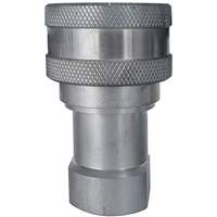 Hydraulic Quick Coupler - Stainless Steel Manual Coupler, Brass/Stainless Steel St. Lawrence Industrial & Safety Supply