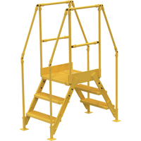 &eacute;chelles de liaison, 54-1/2" Port&eacute;e hors tout, 30" ha x 24" p, 24" Largeur de la marche St. Lawrence Industrial & Safety Supply