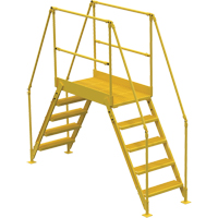 &eacute;chelles de liaison, 103-1/2" Port&eacute;e hors tout, 50" ha x 48" p, 24" Largeur de la marche St. Lawrence Industrial & Safety Supply