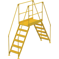 &eacute;chelles de liaison, 116" Port&eacute;e hors tout, 60" ha x 48" p, 24" Largeur de la marche St. Lawrence Industrial & Safety Supply