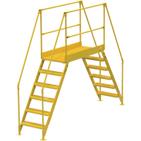 &eacute;chelles de liaison, 128" Port&eacute;e hors tout, 60" ha x 60" p, 24" Largeur de la marche St. Lawrence Industrial & Safety Supply